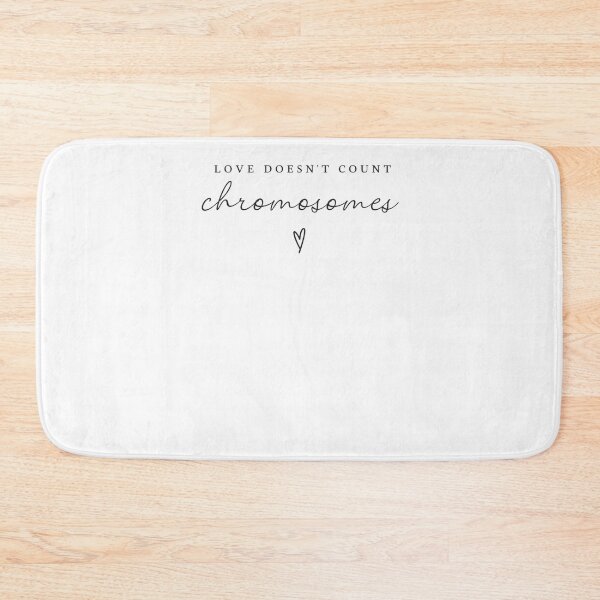 Item preview, Love Doesn't Count Chromosomes designed and sold by krystalRomanart.