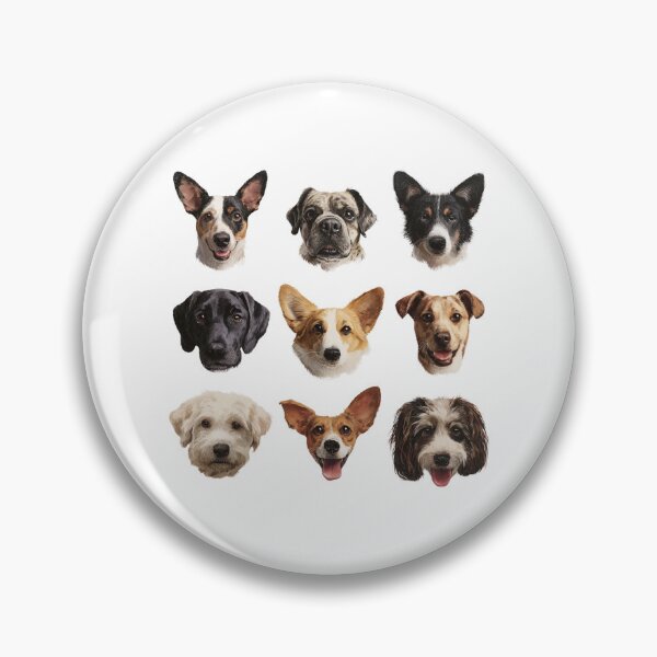 Item preview, Happy Dogs designed and sold by bubblyrainbow.