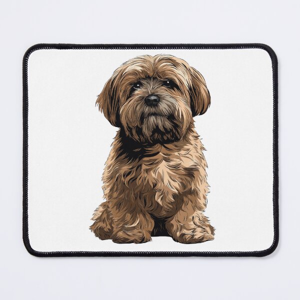 Item preview, Sable Lhasa Apso Dog Illustration designed and sold by whyitsme.