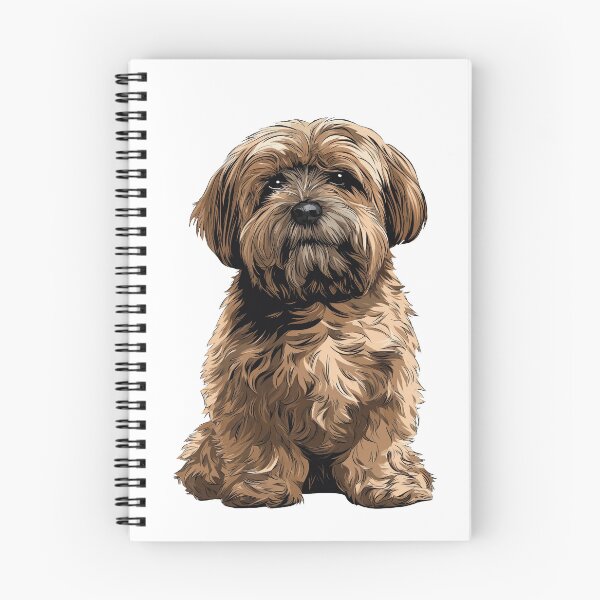 Item preview, Sable Lhasa Apso Dog Illustration designed and sold by whyitsme.