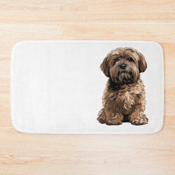 Item preview, Sable Lhasa Apso Dog Illustration designed and sold by whyitsme.