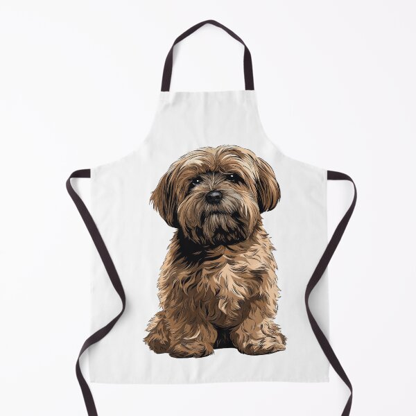 Item preview, Sable Lhasa Apso Dog Illustration designed and sold by whyitsme.