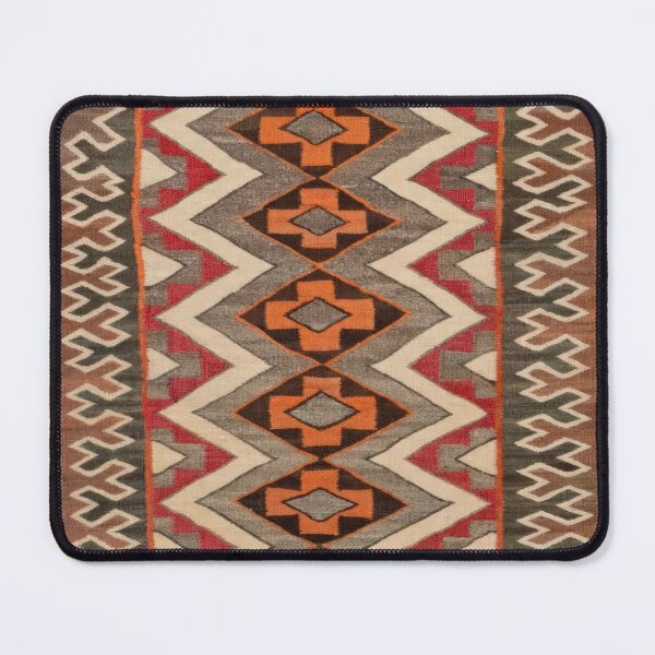 Item preview, Navajo Throw Blanket | c.1921 Tapestry Reproduction | Rustic yet Elegant Earth Tone Decor designed and sold by Big Bang Canvas.