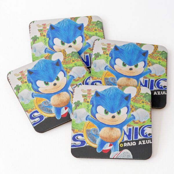 Item preview, Sonic the Hedgehog Watercolor designed and sold by BillRobert.