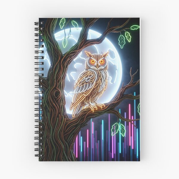 Item preview, Neon Owl designed and sold by Tridentulus.
