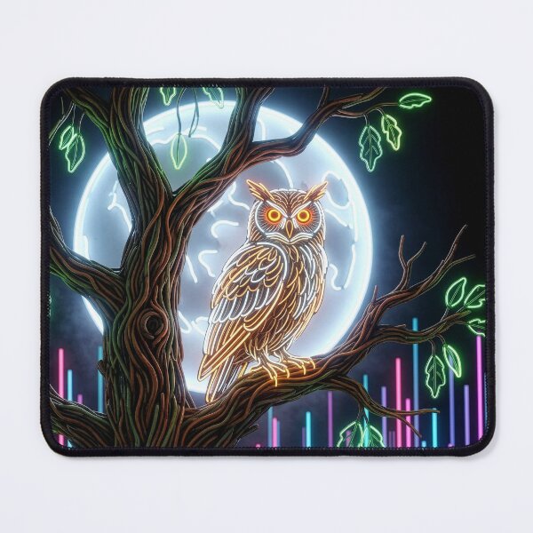 Item preview, Neon Owl designed and sold by Tridentulus.