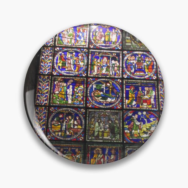 Item preview, Canterbury Cathedral Stained Glass X designed and sold by Katy Fryd.