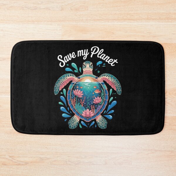 Item preview, Save My Planet Turtle designed and sold by jkrphoto.