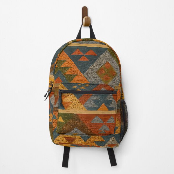 Item preview, Moroccan Berber Kilim Geometric Tribal Pattern Textile Design designed and sold by PinUpPizzazz.