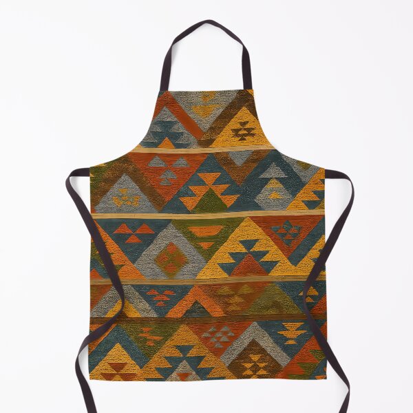 Item preview, Moroccan Berber Kilim Geometric Tribal Pattern Textile Design designed and sold by PinUpPizzazz.