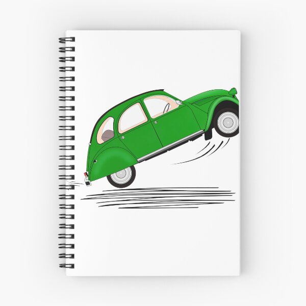 Item preview, Funny Green Retro Car Stoppie Art designed and sold by Khalidzaabouli.