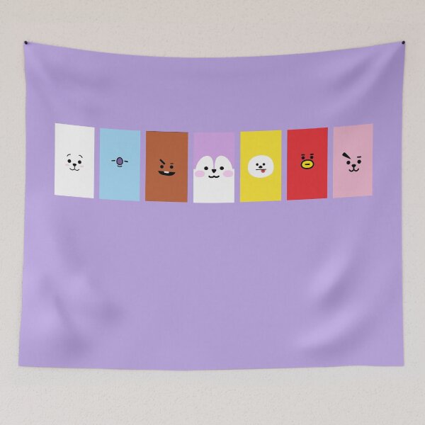 Item preview, Kpop BTS BT21 all member characters designed and sold by M4ch4Moch1Design.