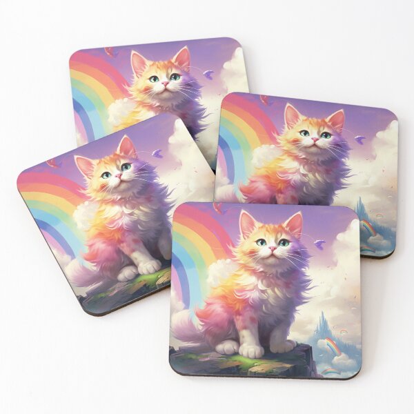 Item preview, Magical Rainbow Cat designed and sold by madkiitten.
