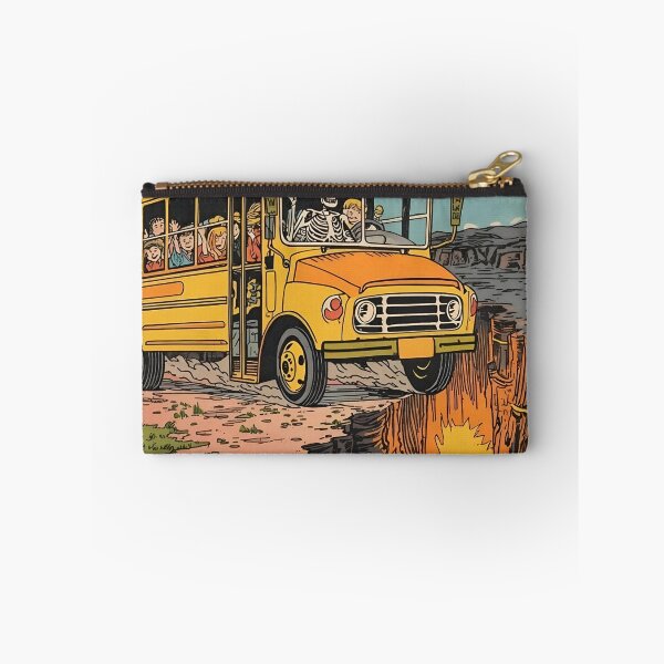 Item preview, School Bus Adventure Skeleton Driver Poster designed and sold by VantagePrints.