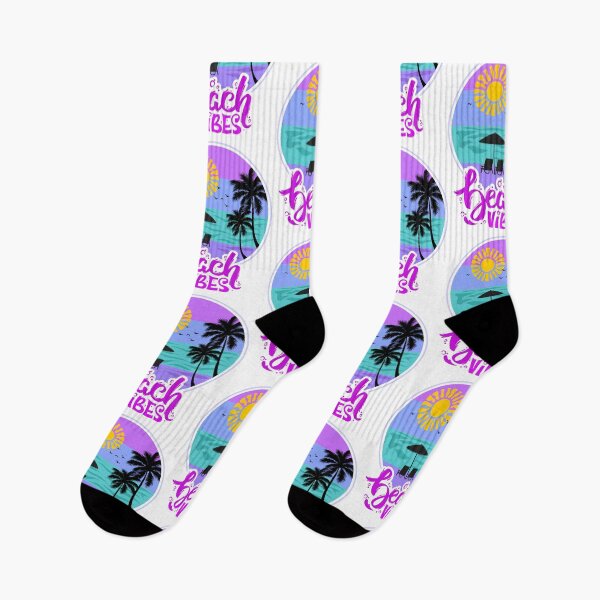 Item preview, Beach Vibes designed and sold by ParkandPress.