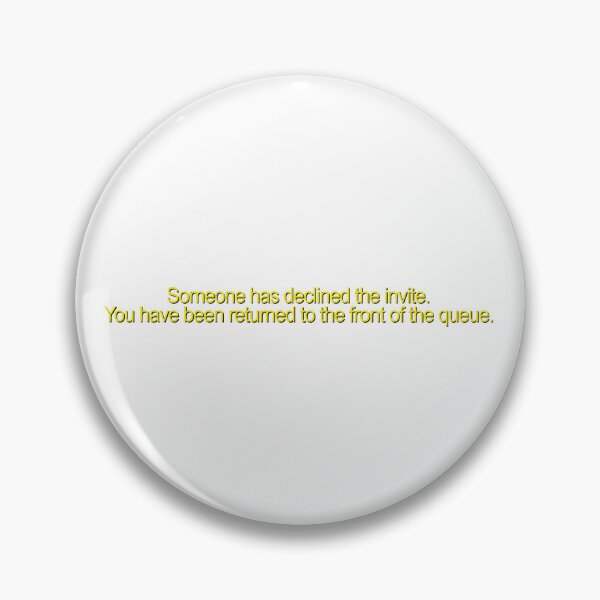 Item preview, Someone has declined the invite. designed and sold by derek114811.