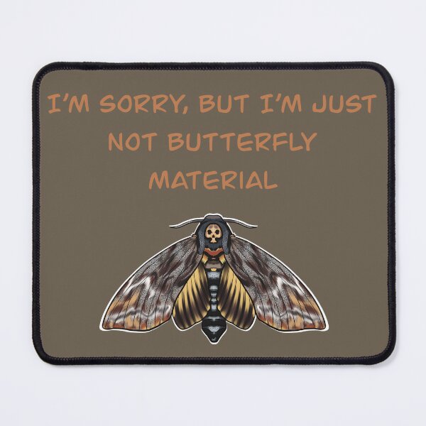 Item preview, Not Butterfly Material designed and sold by RivetsAndRealms.
