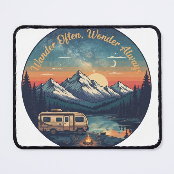 Item preview, Wander Often, Wonder Always designed and sold by BeastandBanshiLLC.