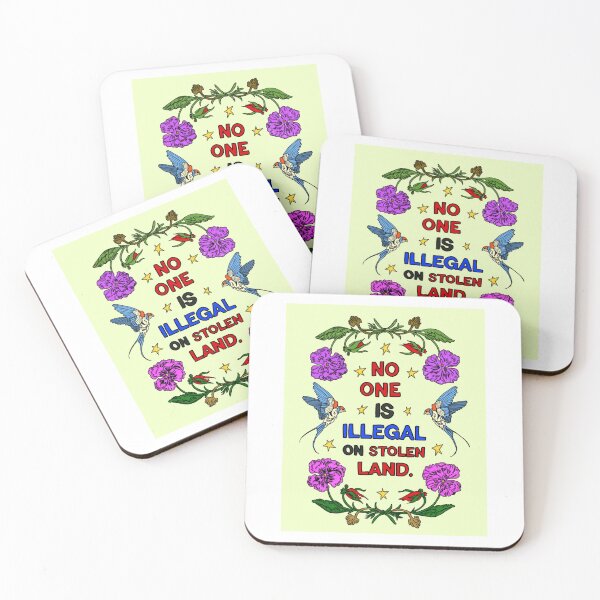 Item preview, No one is illegal on stolen land designed and sold by DigitalArtDesigns.