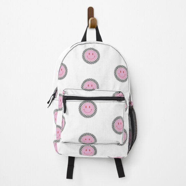 Item preview, smiley face zebra pattern aesthetic design designed and sold by Thetdesigns.