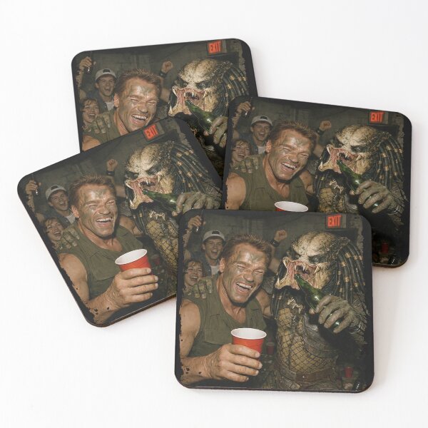 Item preview, Dutch and Predator - Drinking in bar designed and sold by keytee.