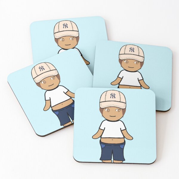 Item preview, Chibi Baseball Cutie NY Yankees Fan - Beige Edition designed and sold by Blindboxbaddiez.
