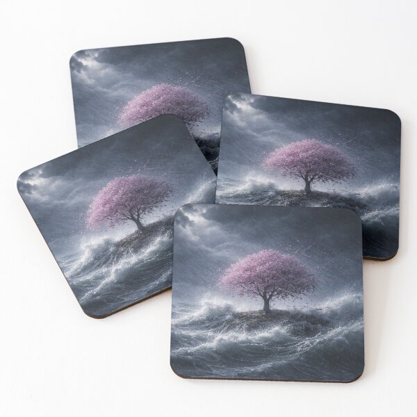 Item preview, Sakura in the Open Sea Storm designed and sold by PurrfectWhisper.