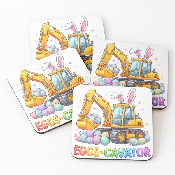 Item preview, Eggs-Cavator Easter Bunny designed and sold by lifeintoart.