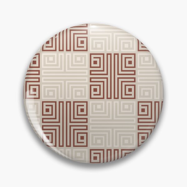 Item preview, Grey Maori Egyptian Tesselation - Ethnic Polynesian Tribal  - Birthday Gifts For Him designed and sold by RoyalStarsPatts.