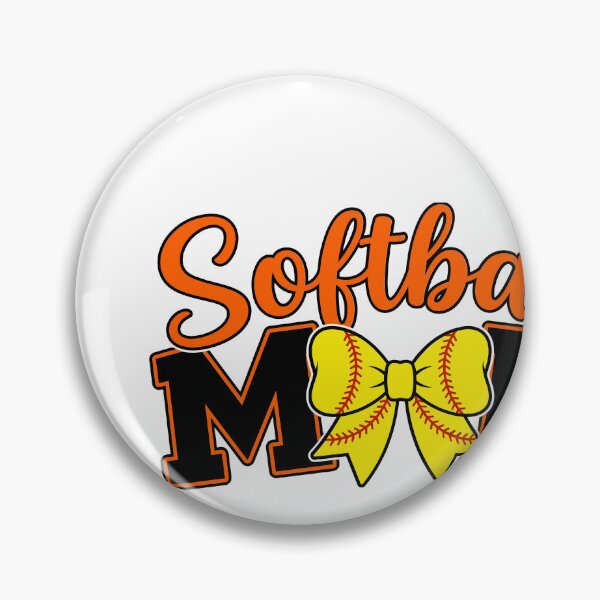 Item preview, Softball Mom Bow Game Day designed and sold by KroghDs.