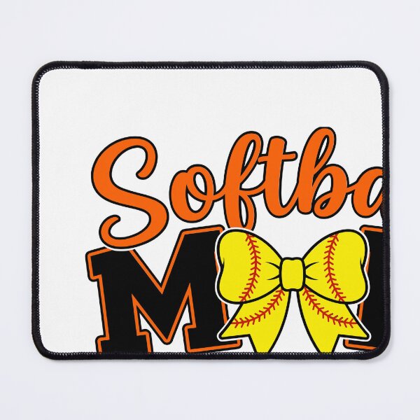 Item preview, Softball Mom Bow Game Day designed and sold by KroghDs.