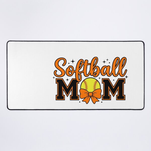 Item preview, Softball Mom Bow Game Day designed and sold by KroghDs.