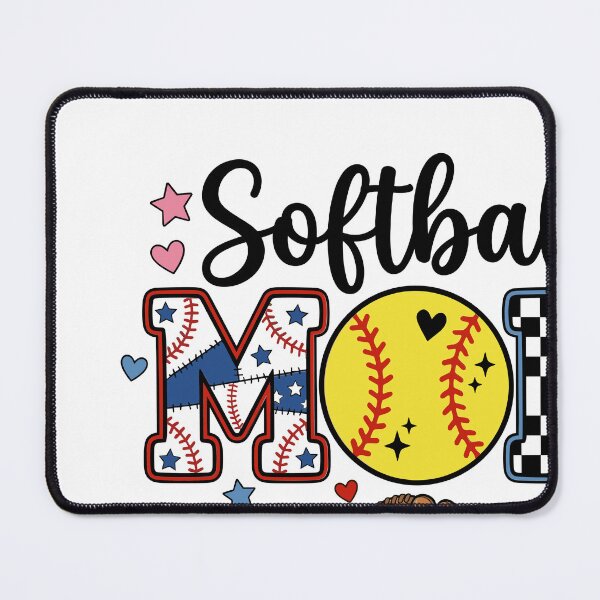 Item preview, Patriotic Softball Mom Bat Glove designed and sold by KroghDs.