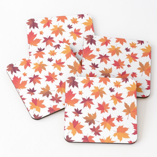Item preview, Autumn Maple Leaves Pattern – Colorful Fall Foliage Aesthetic Design designed and sold by Dream Color Studio.