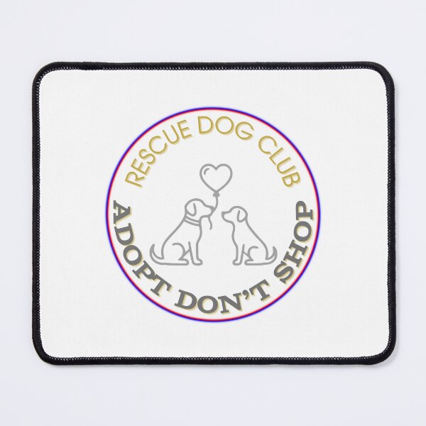 Item preview, Rescue Dog Club Adopt Don't Shop Shirt Dog Lover Gift designed and sold by Refinedpaws.