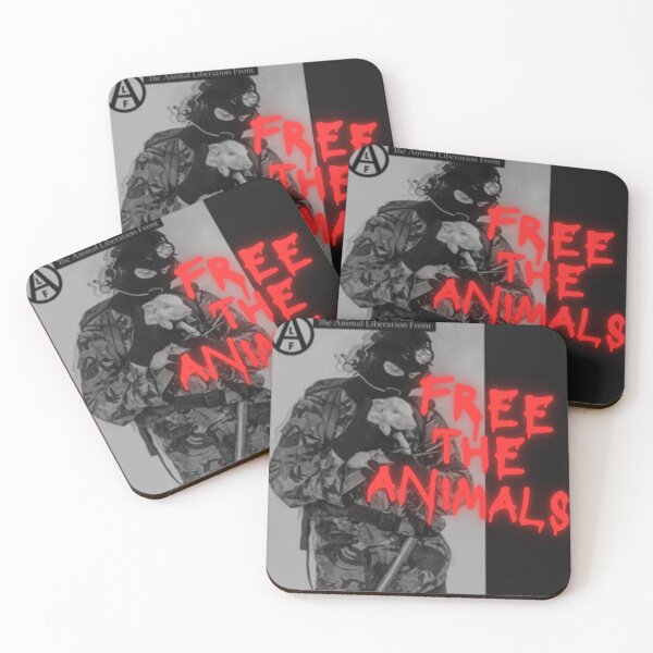 Item preview, ANIMAL LIBERATION front sticker designed and sold by For The Animals Collective.
