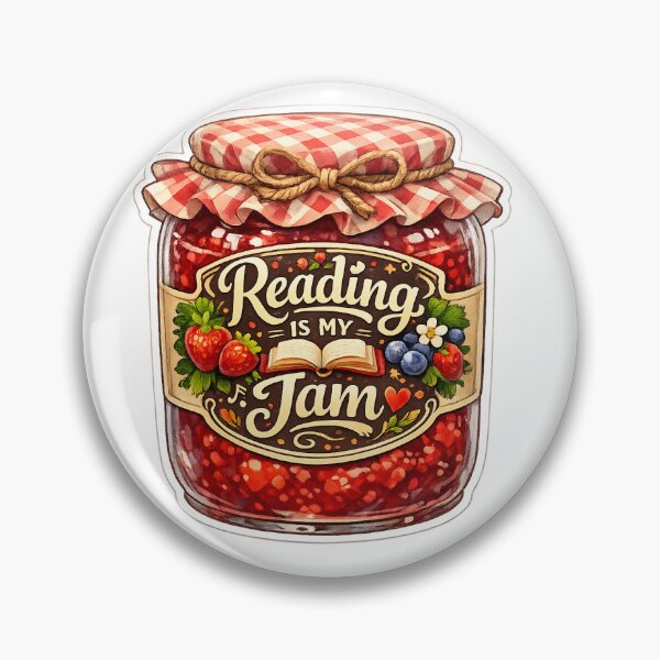Item preview, Reading is my Jam designed and sold by ajwby.