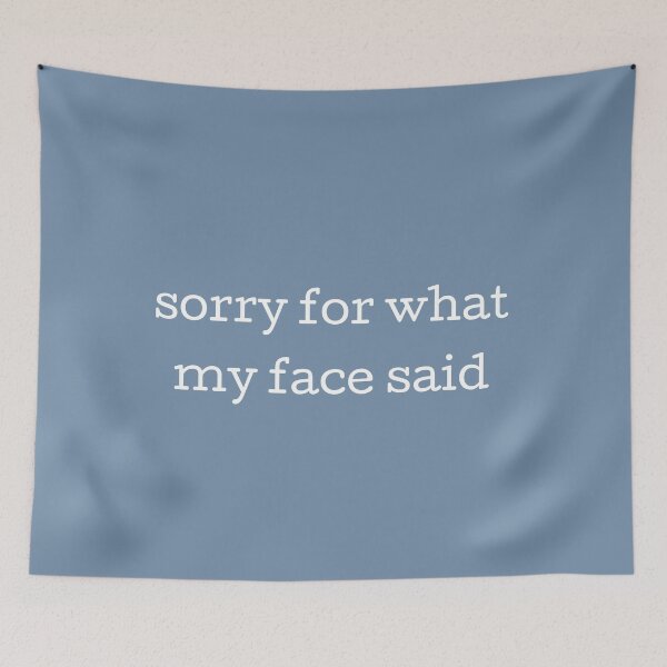 Item preview, Sorry For What My Face Said designed and sold by witchlingart.