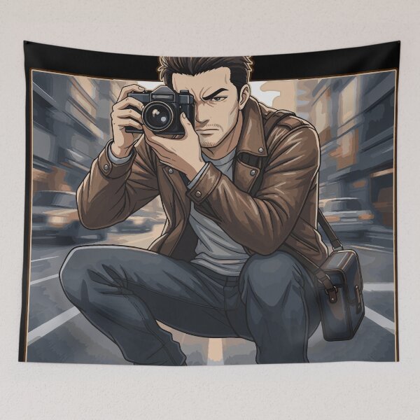 Item preview, Hunt The Light - Vintage Street Photographer Graphic Design designed and sold by AmazingEG.