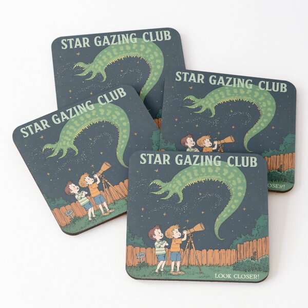 Item preview, Star Gazing Club and Space Monster designed and sold by VantagePrints.