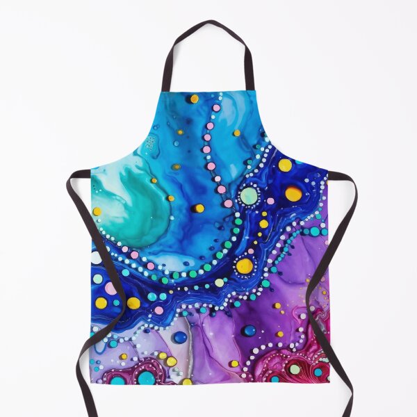 Item preview, Colorful Fluid Abstract Bubble Art designed and sold by RidaSalArt.