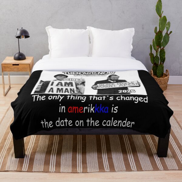 Item preview, Then and Now Civil Rights: I am a Man & Black People Aren't Apes designed and sold by RextacularRocks.