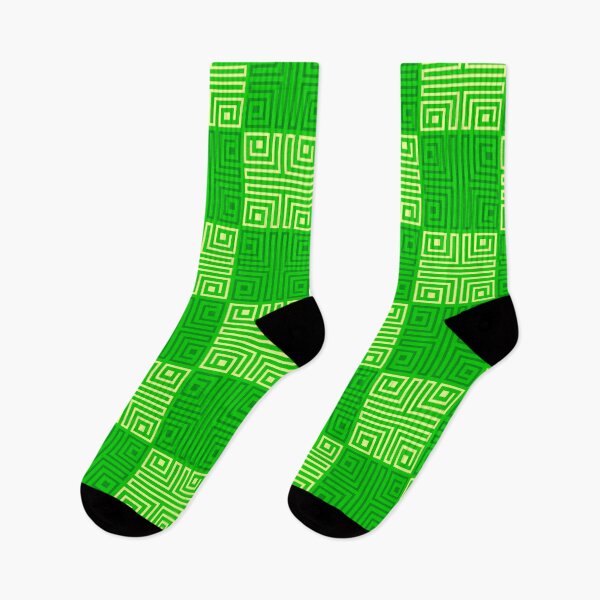 Item preview, Green Totemic Pacific Islander Print - Ethnic Polynesian Samoan  - Christmas Gift Ideas designed and sold by RoyalStarsPatts.