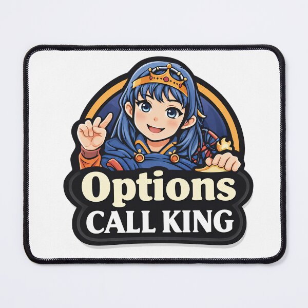 Item preview, Options Call King – Funny Options Trading Meme Anime Trader designed and sold by VolatilityEdge.