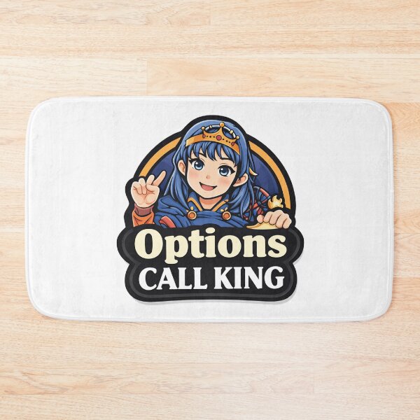 Item preview, Options Call King – Funny Options Trading Meme Anime Trader designed and sold by VolatilityEdge.