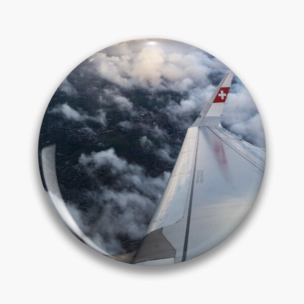Item preview, Swiss Air Airbus A321 Neo Wing View designed and sold by KarolPhotoworld.