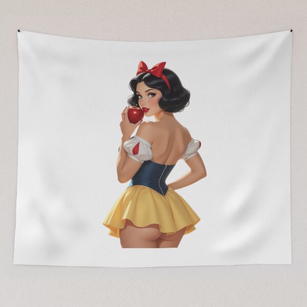 Item preview, Sexy and Naughty Snow White as a Bad Apple | budflux.com designed and sold by Budflux.