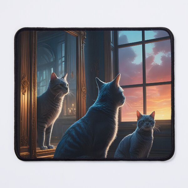 Item preview, Through the mirror: Encountering oneself in the rays of the setting sun designed and sold by KunstGeist.