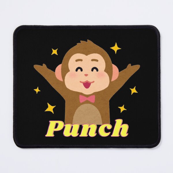 Item preview, Star Punch Monkey - Cute Happy Primate & Golden Stars Celebration designed and sold by Yasmine Mohammed.