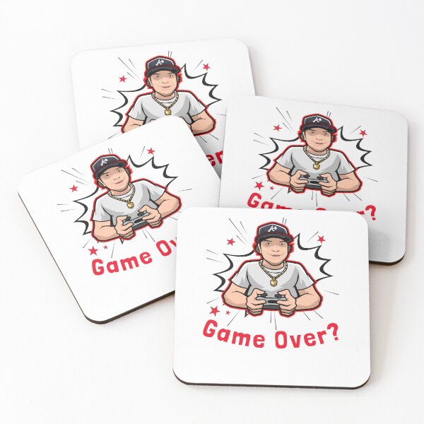 Item preview, GAME OVER GAMER FUNNY GAMING CONTROLLER CARTOON DESIGN  designed and sold by TeeNovaPrints.
